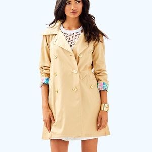 Lilly Pulitzer Trench Coat